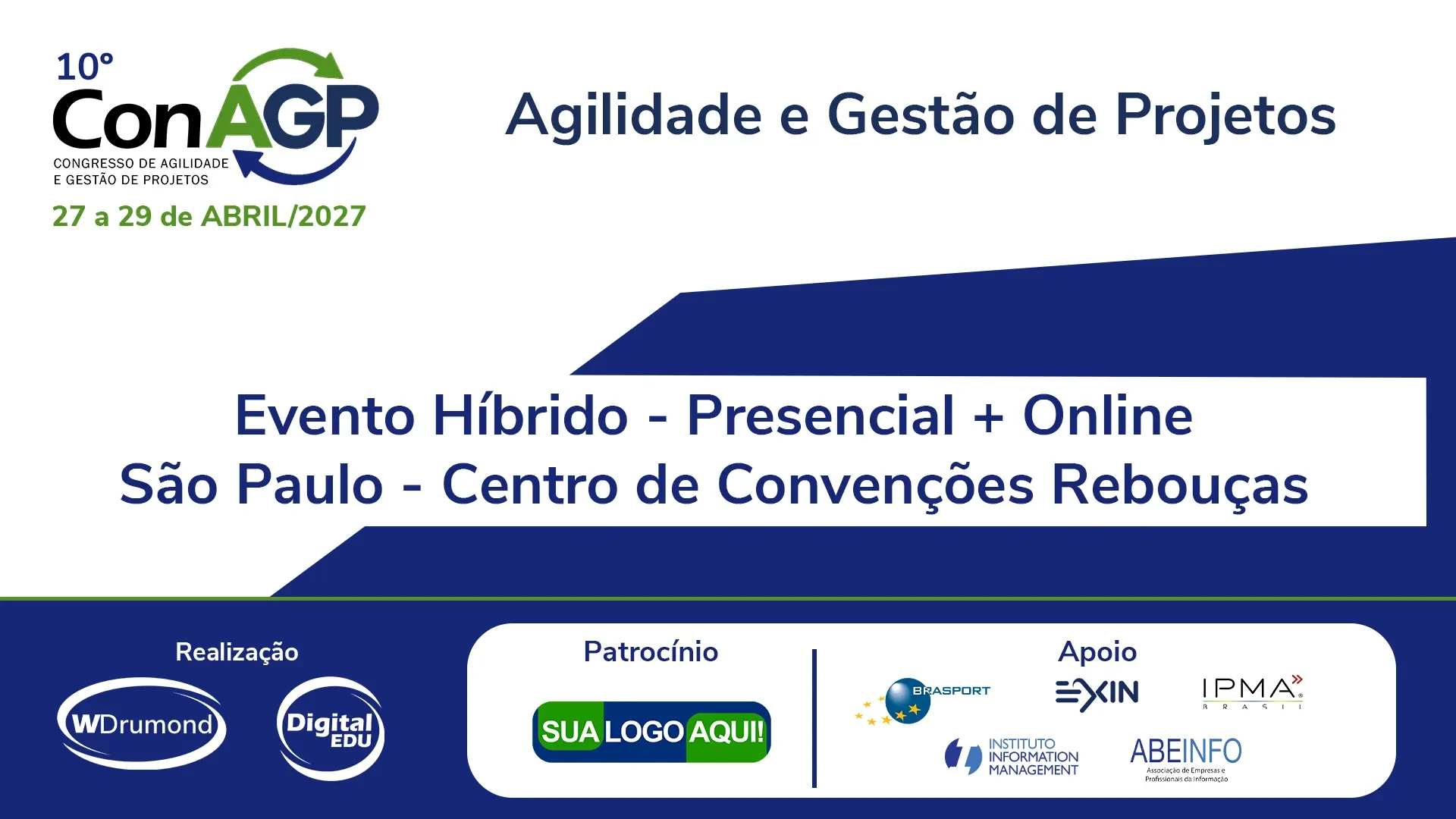 10º ConAGP - Congresso de Agilidade e Gestão de Projetos - DigitalEDU